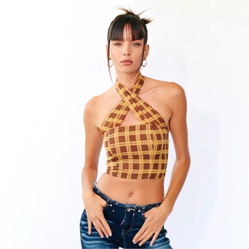 WITH JEAN Halter top